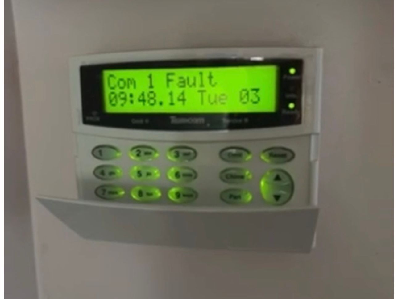 Moved into a new home with a Texecom alarm system